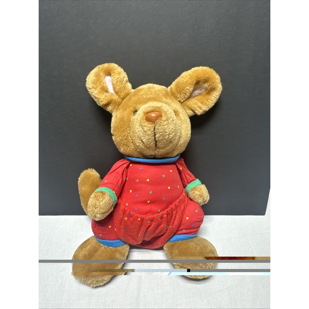 Avon Kasey Kangaroo Plush 12" Stuffed Animal Vintage 1991 pocket